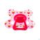 Difrax Fopspeen Sil Dental+Ring girl 6M+ 800 - Product 1