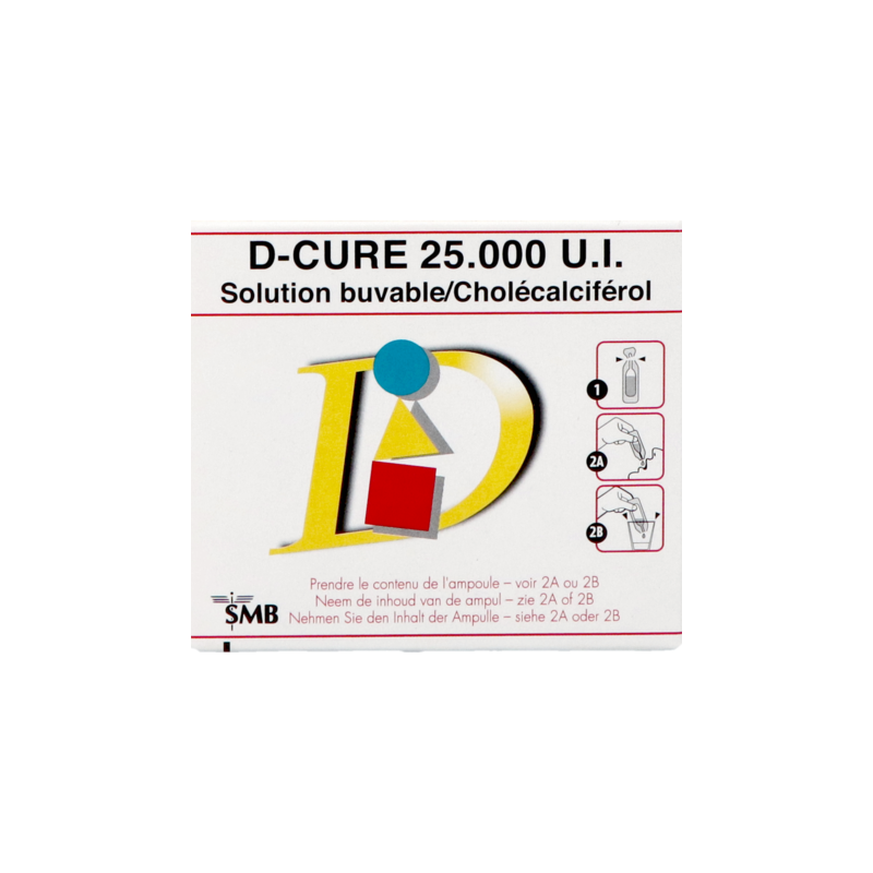 DCURE AMPOULES (12) Vitamine D Pharmacodel, votre Pharmacie en Ligne